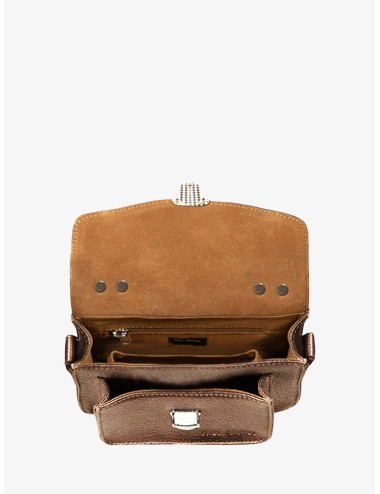 sac mademoiselle george XS cuivré PAUL MARIUS boutiqueholala.com
