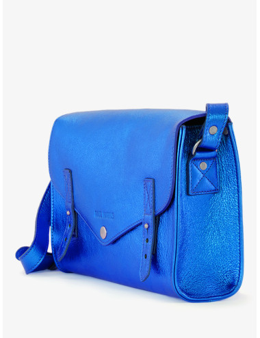sac l'indispensable bleu électrique PAUL MARIUS boutiqueholala.com