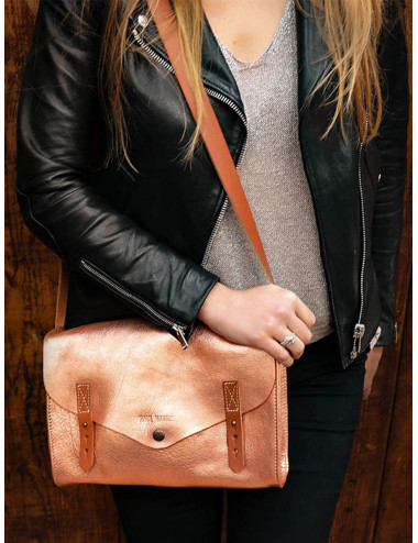 sac l'indispensable or rose PAUL MARIUS boutiqueholala.com