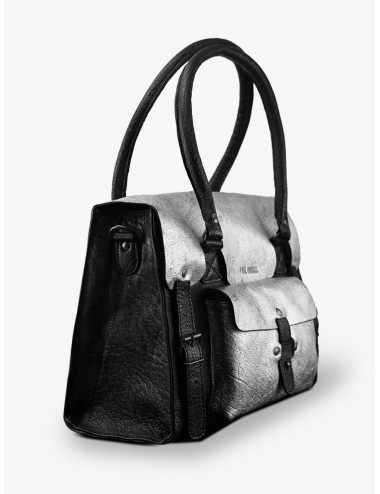sac le rive gauche m argente noir PAUL MARIUS boutiqueholala.com