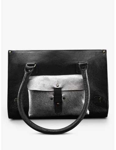 sac le rive gauche m argente noir PAUL MARIUS boutiqueholala.com