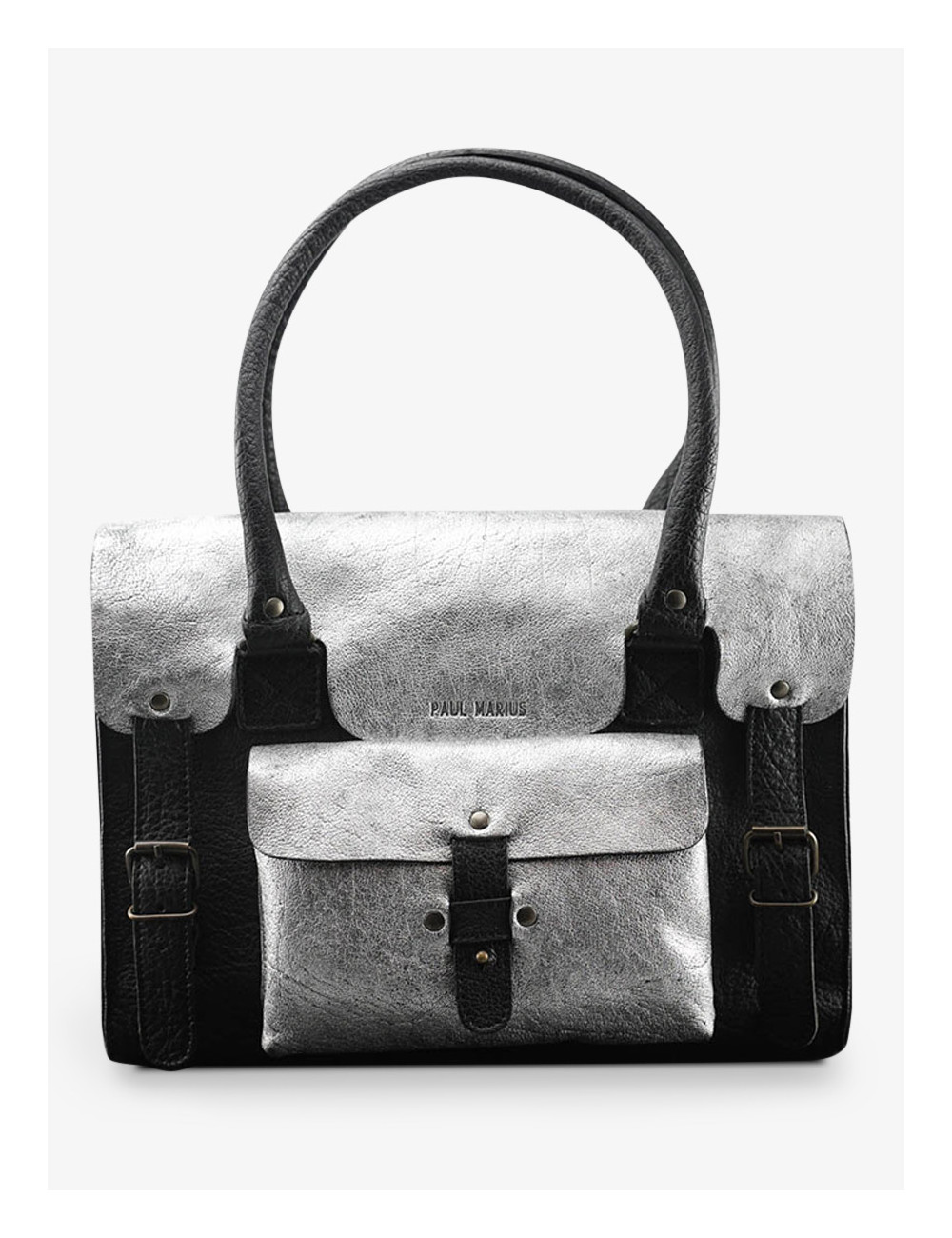 sac le rive gauche m argente noir PAUL MARIUS boutiqueholala.com sac le rive gauche m argente noir PAUL MARIUS boutiqueholala.com