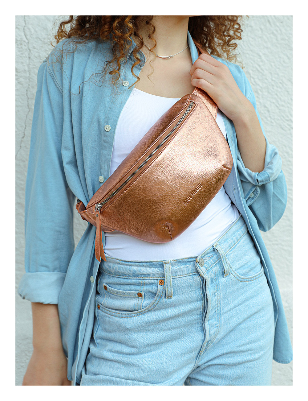 Leather Fanny Pack Banane Paul Marius Paul Marius Sac Sac Banane