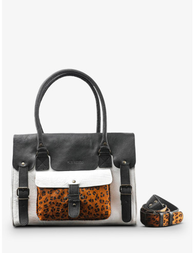 lerive gauche m leopard noir blanc PAUL MARIUS boutiqueholala.com