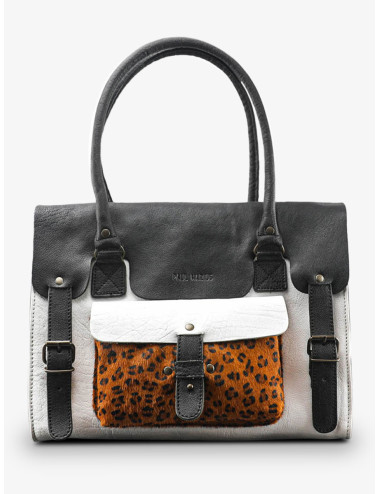 lerive gauche m leopard noir blanc PAUL MARIUS boutiqueholala.com