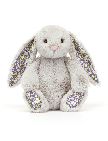Peluche Lapin Blossom Silver bunny bloom Medium - Jellycat boutiqueholala.com