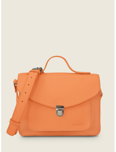 sac mademoiselle george pastel abricot PAUL MARIUS boutiqueholala.com