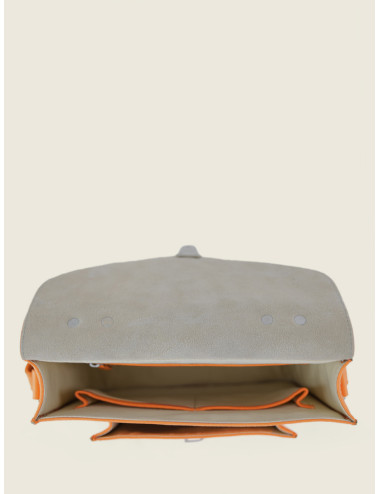 sac mademoiselle george pastel abricot PAUL MARIUS boutiqueholala.com