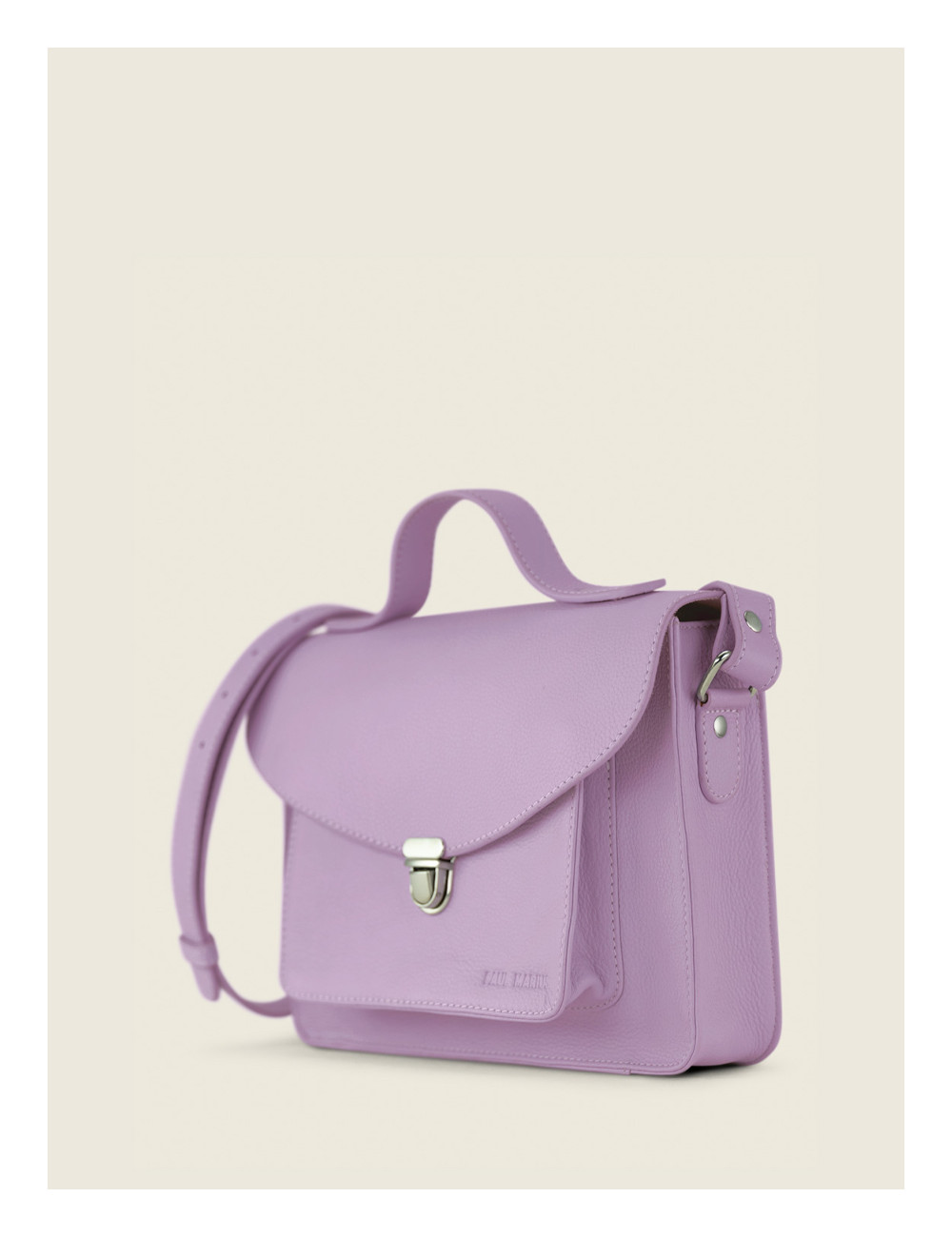 sac mademoiselle george pastel lilas PAUL MARIUS boutiqueholala.com sac mademoiselle george pastel lilas PAUL MARIUS boutiqueholala.com