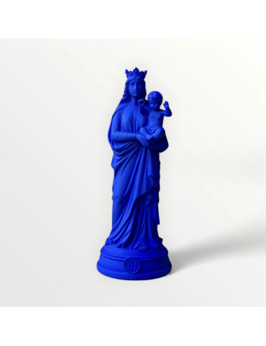 statue vierge notre dame de la garde 30cm indigo j'ai vu la vierge boutiqueholala.com