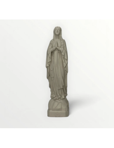 statue vierge marie lourdes 17cm Lin j'ai vu la vierge boutiqueholala.om