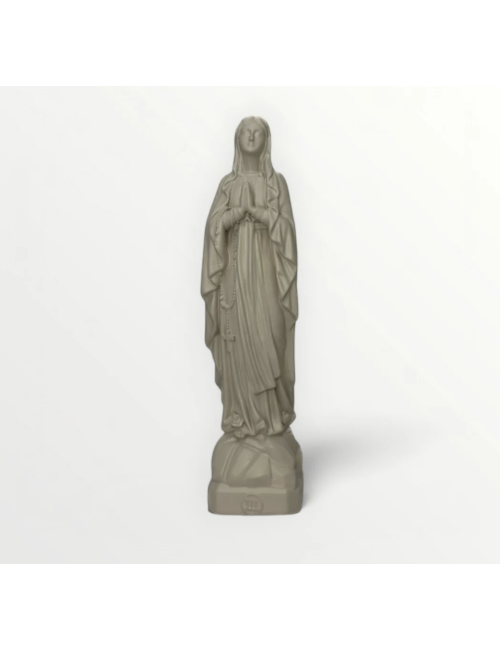statue vierge marie lourdes 17cm Lin j'ai vu la vierge boutiqueholala.om