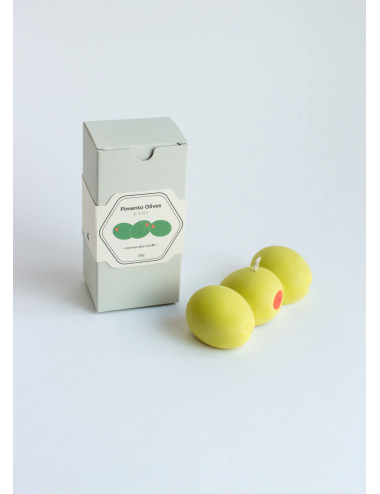 NATA - Bougie Trio d'olives...
