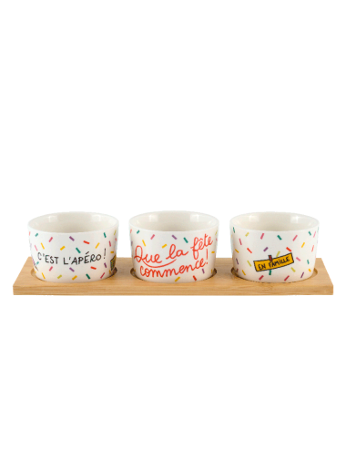 DLP - Set de 3 raviers +...