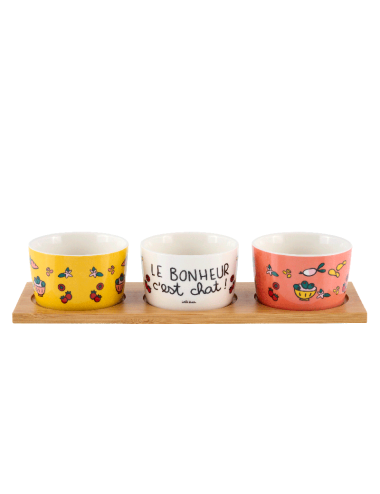DLP - Set de 3 raviers +...