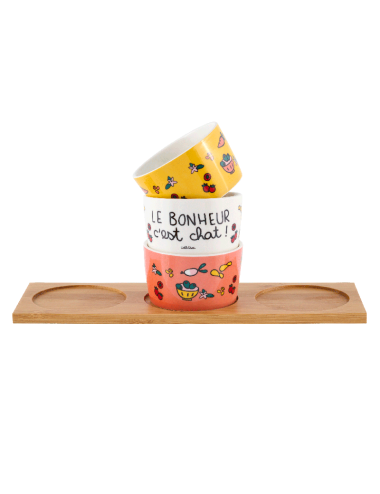 DLP - Set de 3 raviers +...