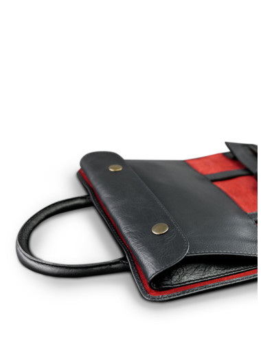 La trousse de toilette dépliable noir - Trousse de toilette cuir noir - Paul Marius boutiqueholala.com