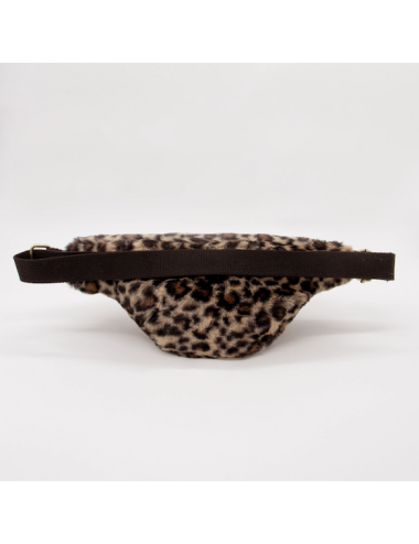 Sac Banane Olivia Fausse Fourrure léopard - HINDBAG boutiqueholala.com