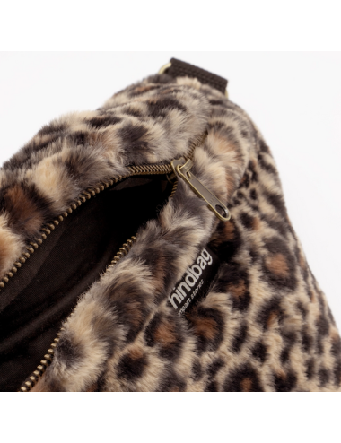 Sac Banane Olivia Fausse Fourrure léopard - HINDBAG boutiqueholala.com