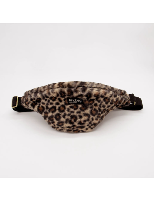 Sac Banane Olivia Fausse Fourrure léopard - HINDBAG boutiqueholala.com