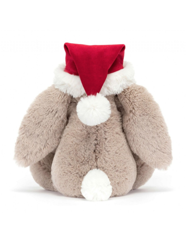 Peluche Lapin de Noel I am Bashful Christmas Bunny - Jellycat boutiqueholala.com