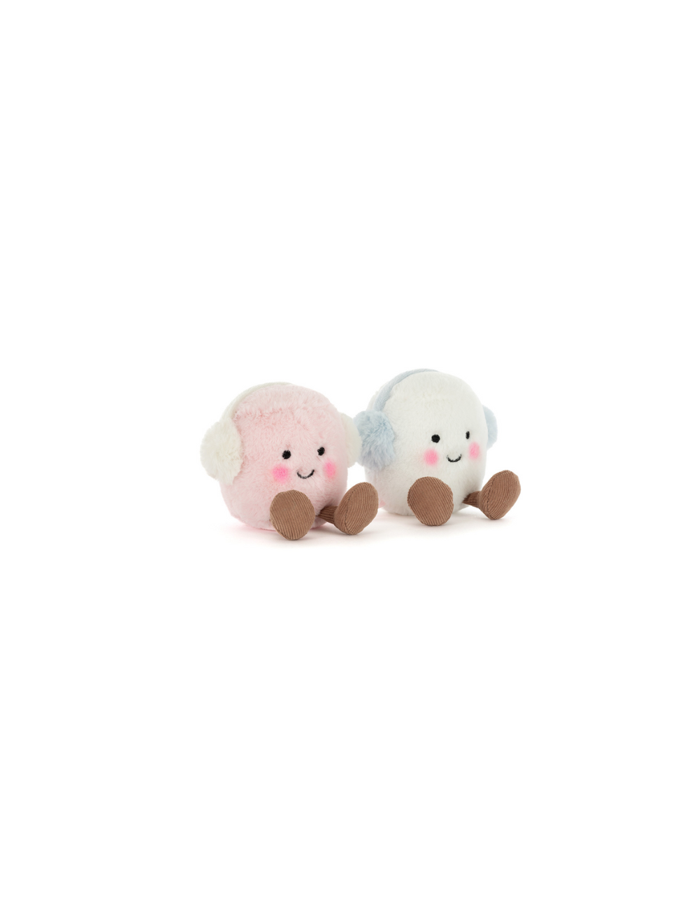 Peluche Marshmallows Amuseables toastie Pink and White - Jellycat boutiqueholala.com