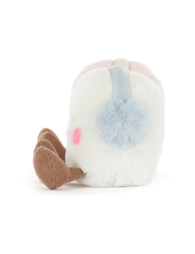 Peluche Marshmallows Amuseables toastie Pink and White - Jellycat boutiqueholala.com
