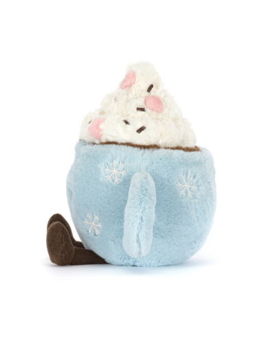 Peluche Chocolat chaud marshmallows Amuseables - Jellycat boutiqueholala.com