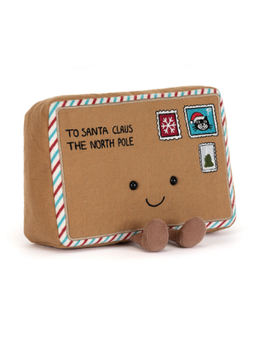 Peluche Lettre au père Noel Amuseables Lettre to Santa - Jellycat boutiqueholala.com