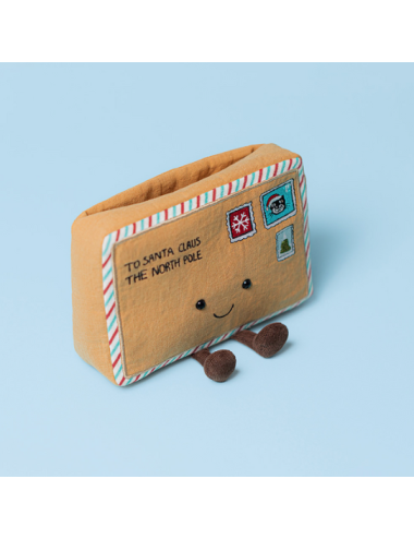 Peluche Lettre au père Noel Amuseables Lettre to Santa - Jellycat boutiqueholala.com