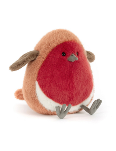 Peluche rouge-gorge Plus Robin - Jellycat boutiqueholala.com