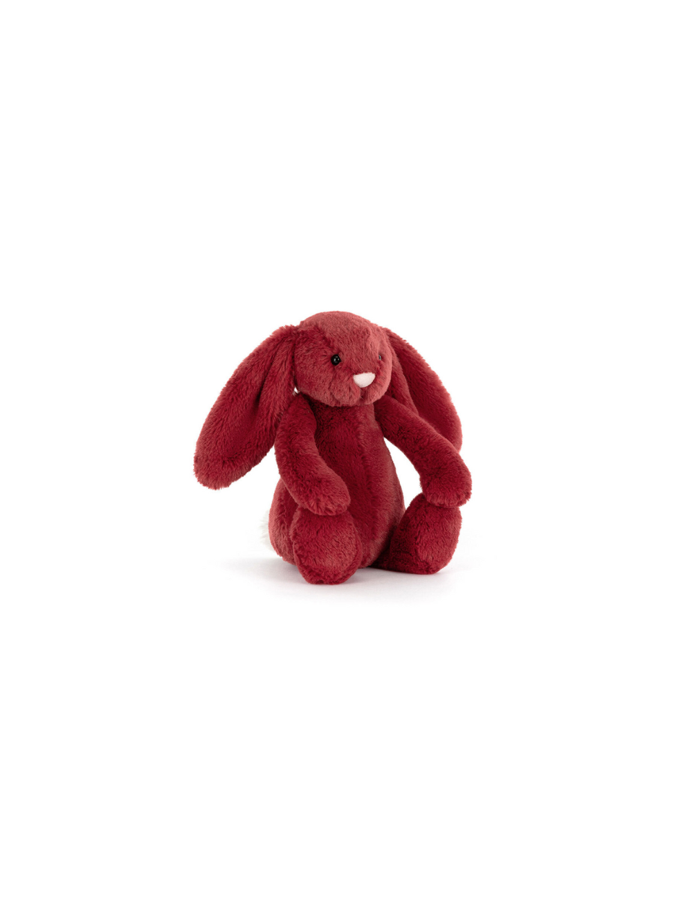 Peluche Lapin Rouge Little Bashful Redcurrant Bunny - Jellycat boutiqueholala.com