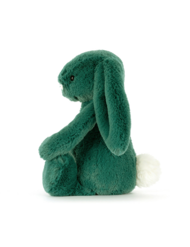 Peluche Lapin Vert Little Bashful Teal Bunny - Jellycat boutiqueholala.com