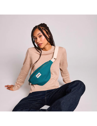 Sac Banane Olivia Bleu Paon - Hindbag boutiqueholala.com