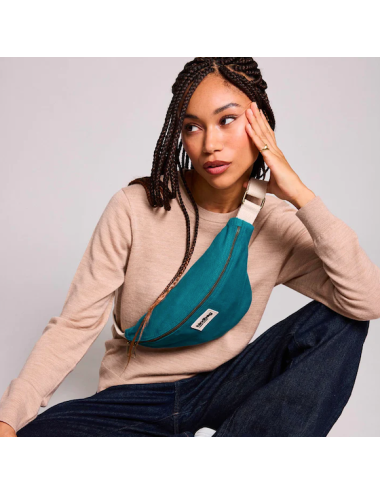 Sac Banane Olivia Bleu Paon - Hindbag boutiqueholala.com