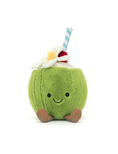 Peluche Noix de Coco My Name Is Aruba Coconut - jellycat boutiqueholala.com