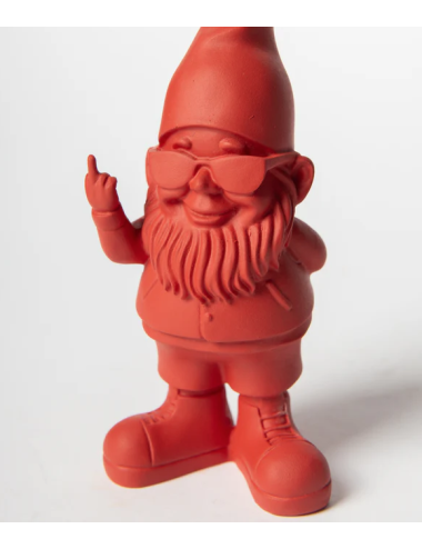 Statue Résine Nain de Jardin Géant Bernardo Rouge - Blogo boutiqueholala.com