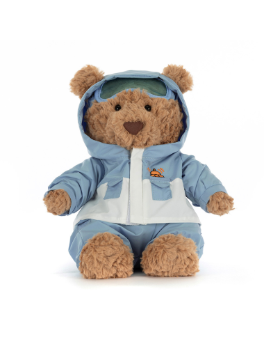 Peluche Ours Bartholomew Combinaison de ski Bear Ski Suit - Jellycat boutiqueholala.com