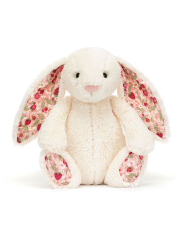 Peluche Lapin Blanc Fraise Blossom Cream Bunny Berry - Jellycat boutiqueholala.com Peluche Lapin Blanc Fraise Blossom Cream Bunny Berry - Jellycat boutiqueholala.com