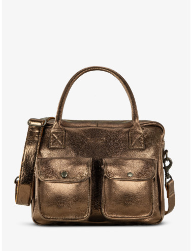 Sac Bandoulière Cuir LeDandy Cuivré - PAUL MARIUS boutiqueholala.com