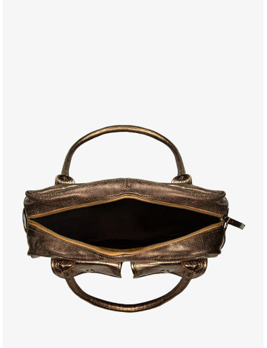 Sac Bandoulière Cuir LeDandy Cuivré - PAUL MARIUS boutiqueholala.com