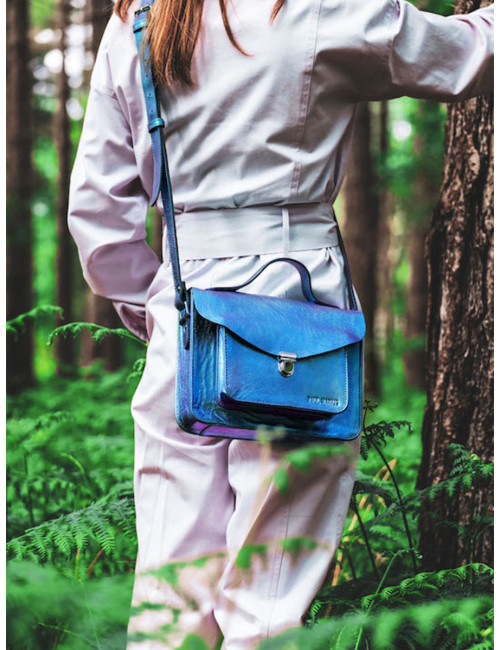 Sac Bandoulière cuir Mademoiselle George Scarabée - PAUL MARIUS boutiqueholala.com