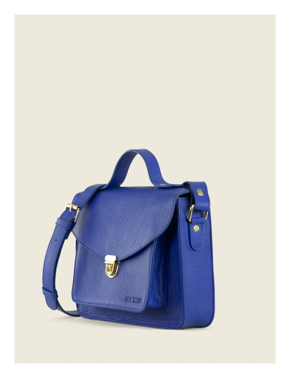 Sac Bandoulière Cuir Femme Mademoiselle George Azur Bleu roi - PAUL MARIUS boutiqueholala.com Sac Bandoulière Cuir Femme Mademoiselle George Azur Bleu roi - PAUL MARIUS boutiqueholala.com