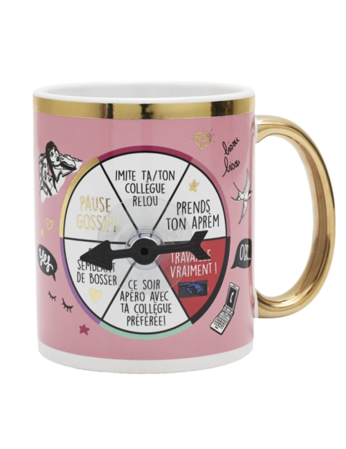 Mug La Roue Du Destin Les Vilaines Filles boutiqueholala.com