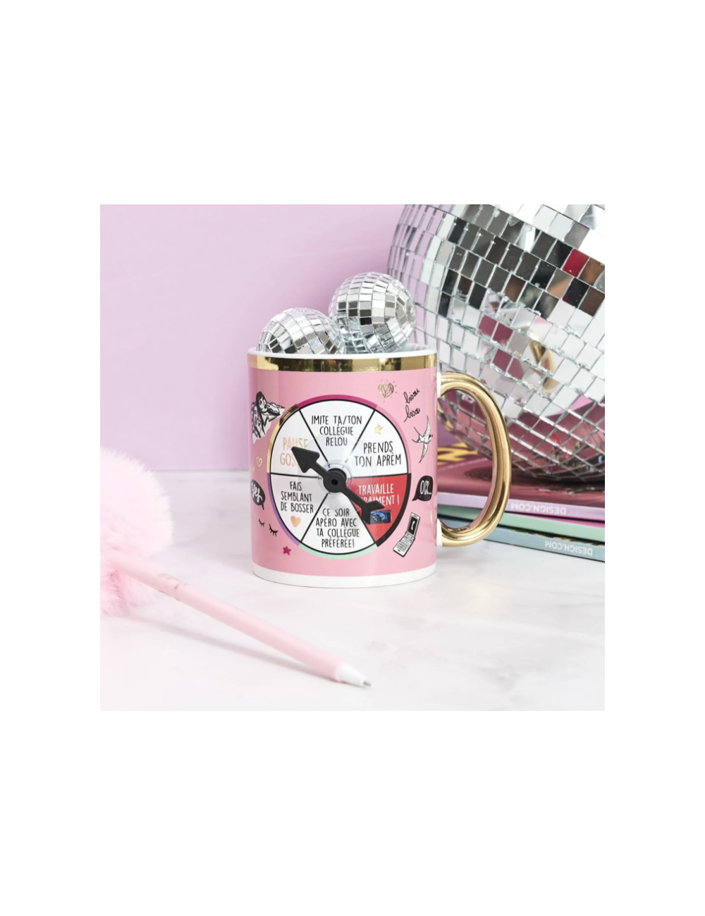 Mug La Roue Du Destin Les Vilaines Filles boutiqueholala.com