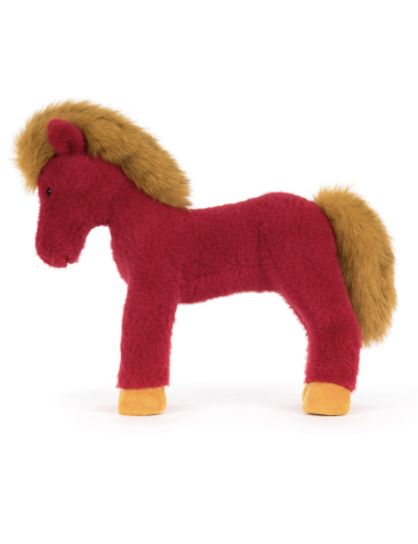 Peluche Cheval Rouge Festival Horse Jellycat boutiqueholala.com