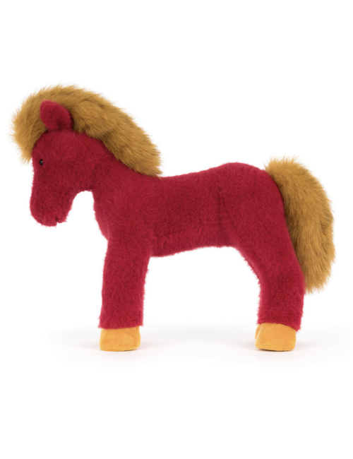 Peluche Cheval Rouge Festival Horse Jellycat boutiqueholala.com