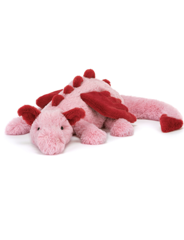 Peluche Dragon Rose Heart Dragon Jellycat boutiqueholala.com