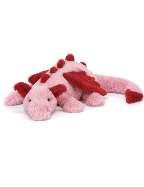 Peluche Dragon Rose Heart Dragon Jellycat boutiqueholala.com