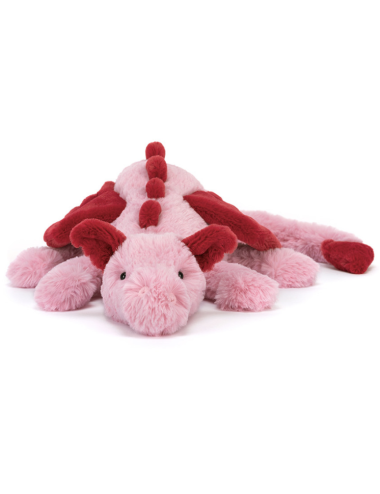 Peluche Dragon Rose Heart Dragon Jellycat boutiqueholala.com